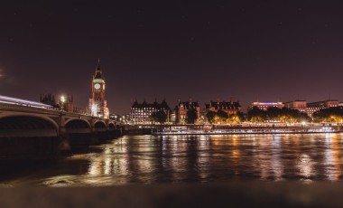 Westminster Bridge by night